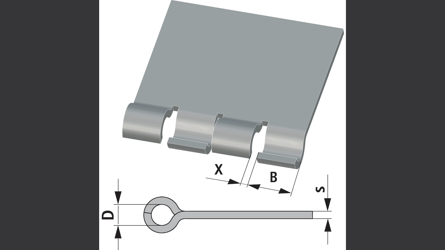 &Uacute;tiles para bisagras m&uacute;ltiples Produktbild cad_picture_isometric L