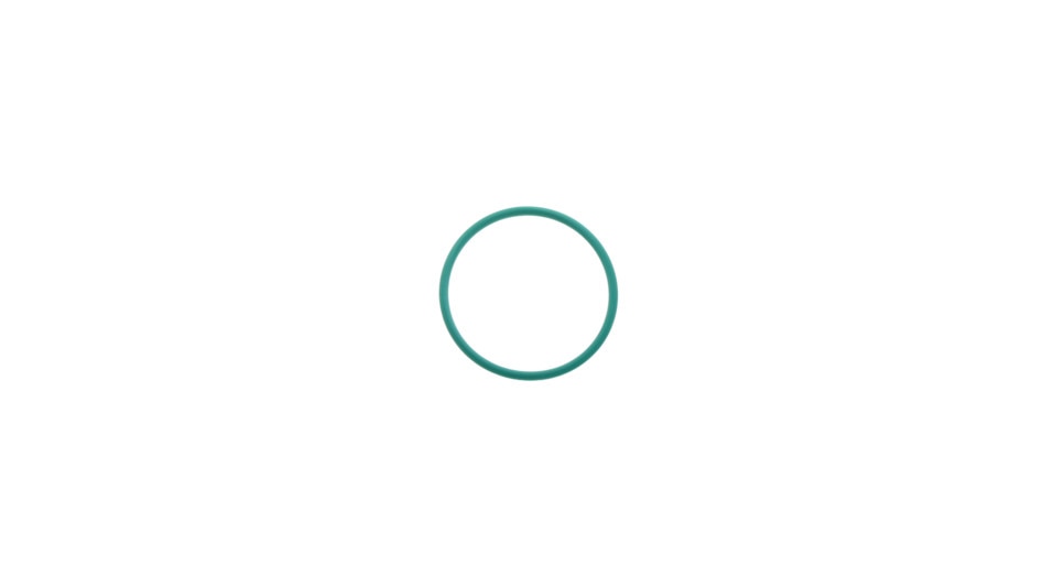 O-Ring 32,00x2,00 FKM 80 gr&uuml;n Produktbild product_unpacked_80degrees L