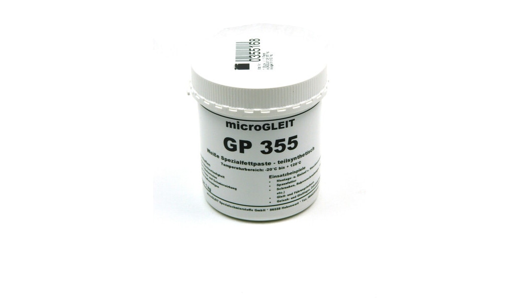 Grasa del mandril de sujeci&oacute;n GP 355 1,00 kg Produktbild product_unpacked_80degrees L
