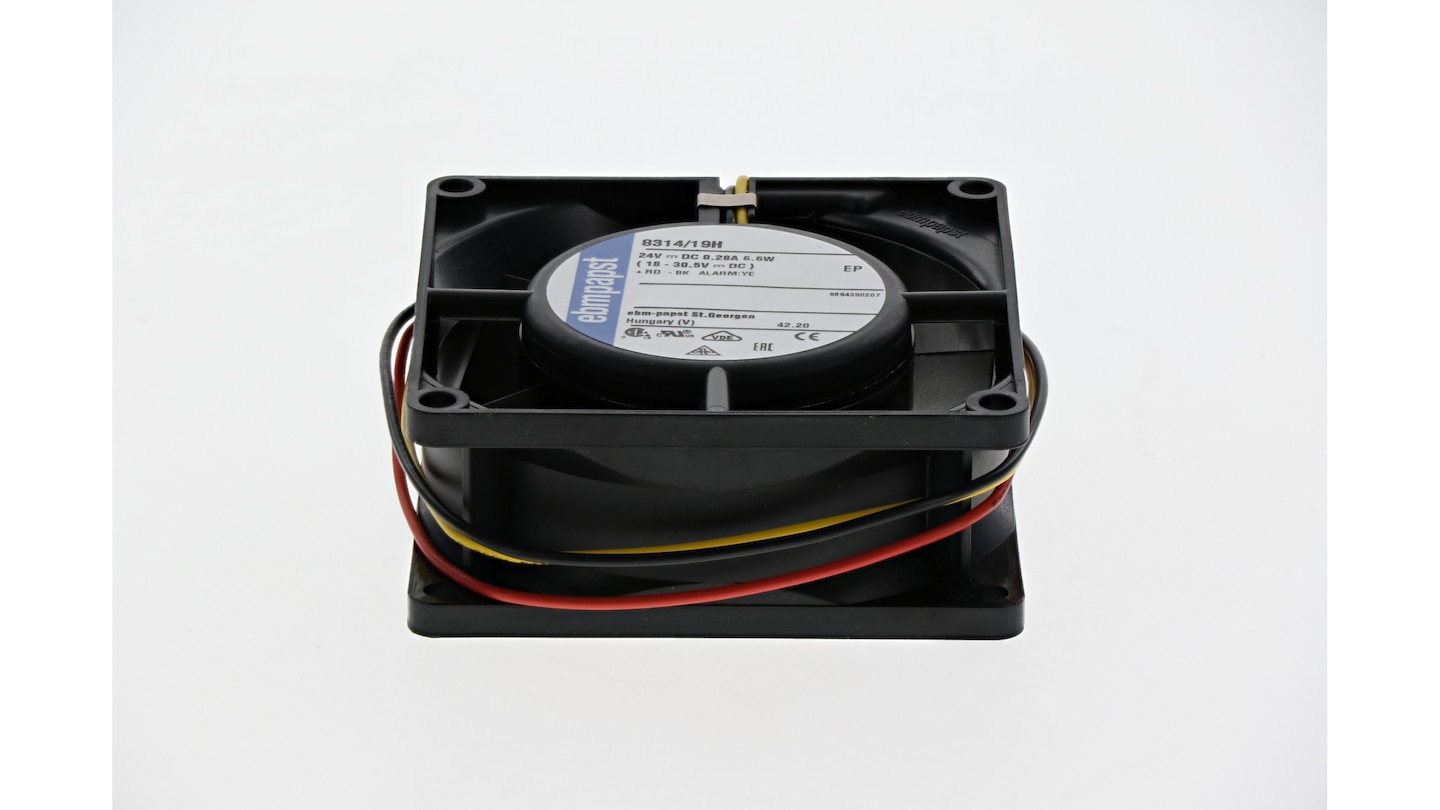 L&uuml;fter 24VDC mit Alarmsignal 19 Produktbild