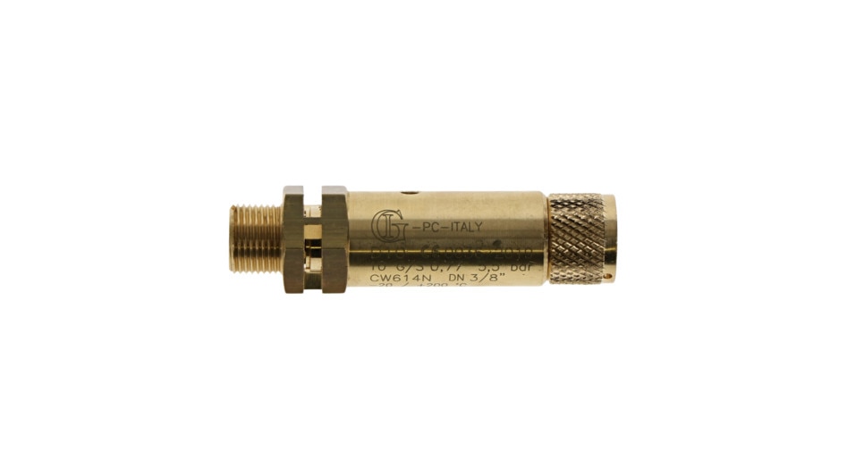 Pojistn&yacute; ventil 5,5bar R3/8" Messing Produktbild product_unpacked_80degrees L