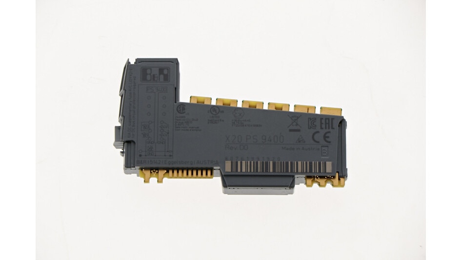Buscontroller sistema moduli X20 Produktbild product_unpacked_80degrees L
