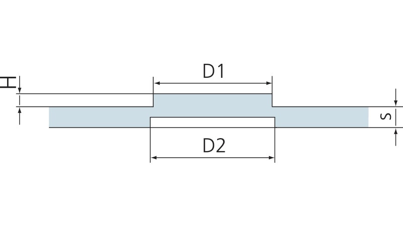 Punzón para protuberancias de centraje completo (hacia arriba) Produktbild cad_picture_isometric L
