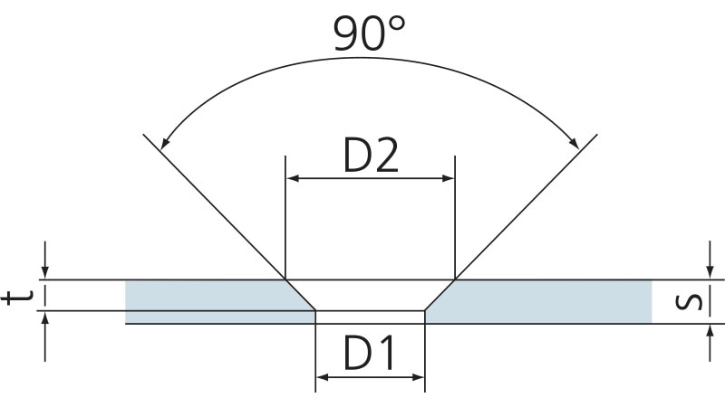 Punzone per svasatura con premilamiera (parte superiore lamiera) Produktbild cad_picture_isometric L