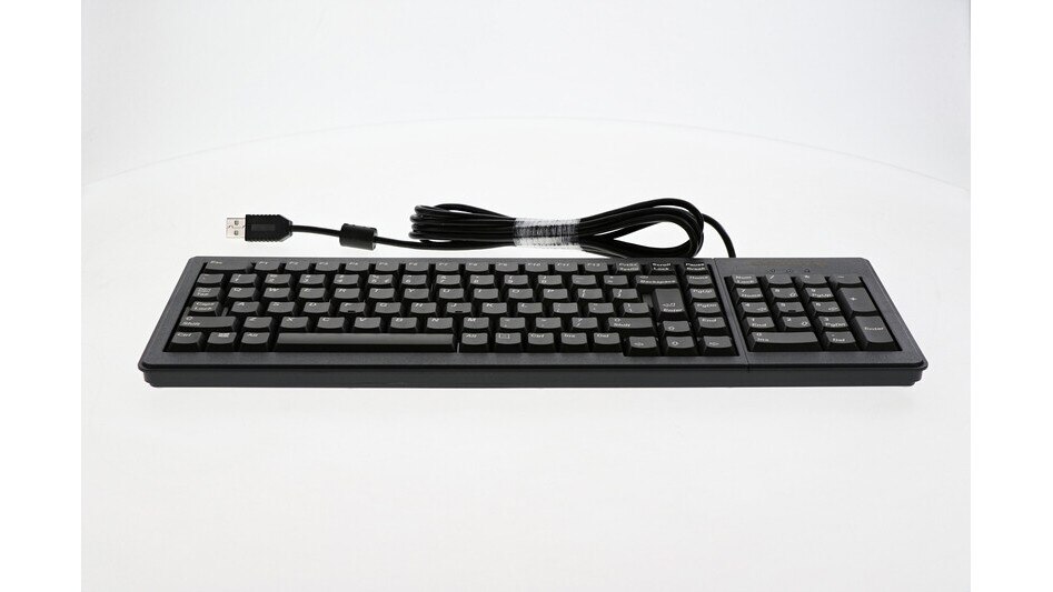 Tastatur USB PS/2 schwarz Produktbild