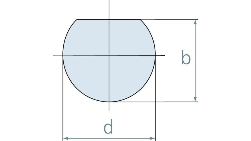 Stempel (vorm 6) Produktbild cad_picture_isometric L