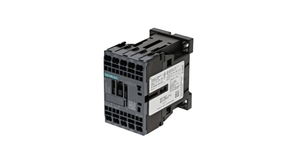 Power contactor 4kW 9A 24VDC 1NO product photo product_unpacked_80degrees L