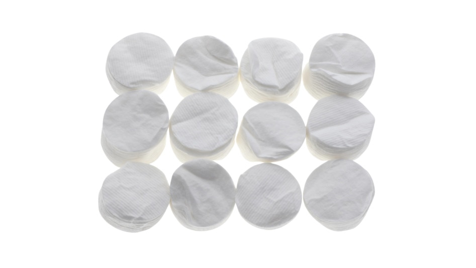 Cotton pads product photo product_unpacked_80degrees L