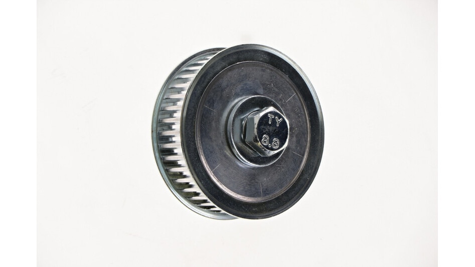 Toothed belt pulley T5-40D16 product photo product_unpacked_80degrees L