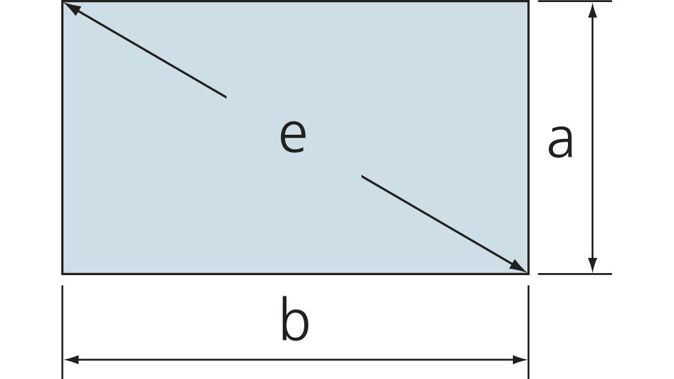 Afstroper (rechthoek) Produktbild cad_picture_isometric L
