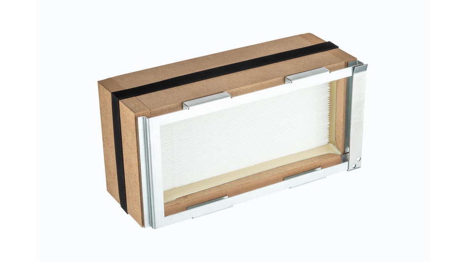 Pneumatische filter houten frame Produktbild