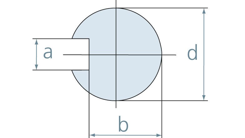 Punzón (forma 3) Produktbild cad_picture_isometric L