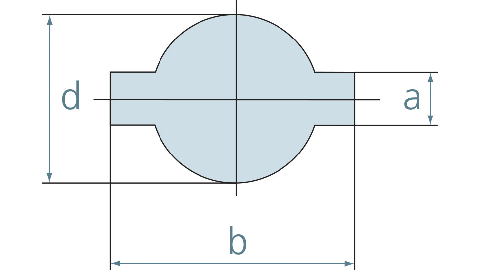 Stempel (vorm 2) Produktbild cad_picture_isometric L