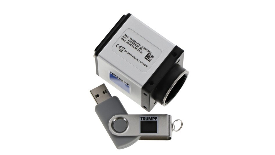 CCD kamera, barevná GigE TXG03c-K34-1/3" Produktbild product_unpacked_80degrees L