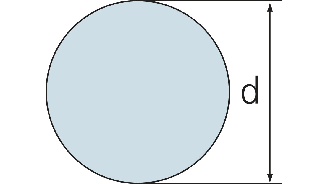 Razník na přesné otvory (kruhový) Produktbild cad_picture_isometric L
