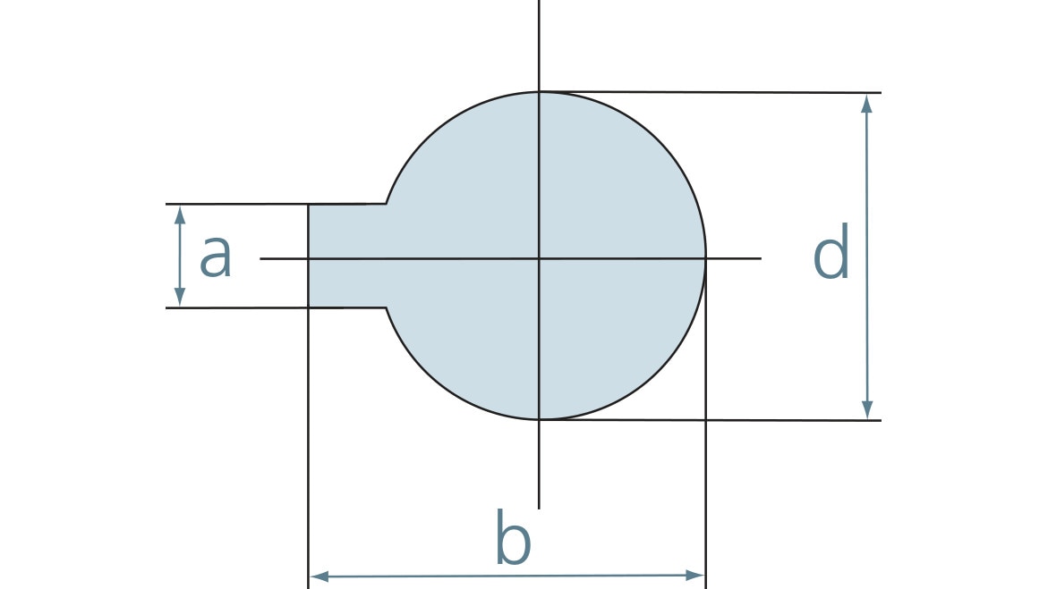 Stempel (vorm 1) Produktbild cad_picture_isometric L