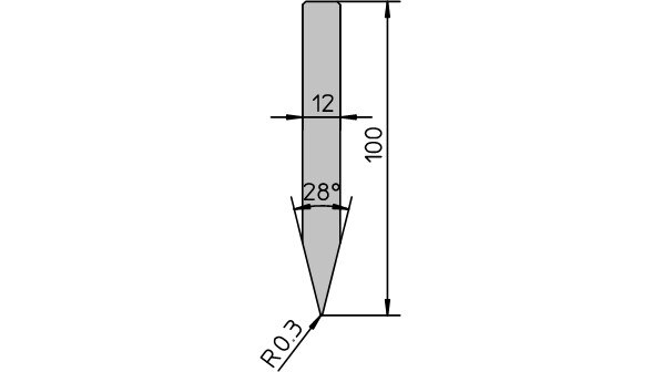 Einsatz OW320 R0,3/28° 12/100/250 Satz Produktbild cad_picture_isometric L