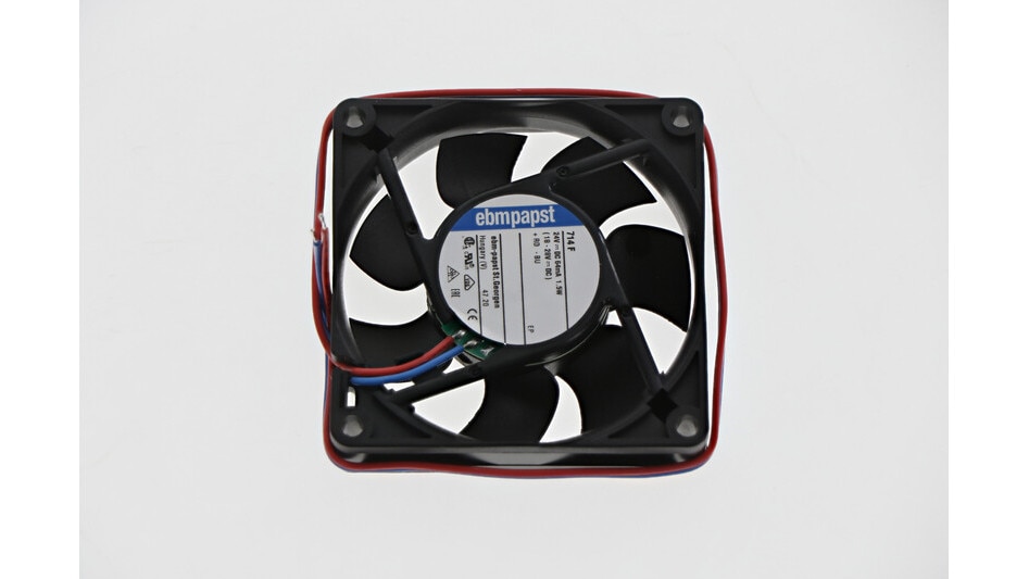 Axial fan 24VDC 70x70x15mm 44m³/h product photo product_unpacked_80degrees L