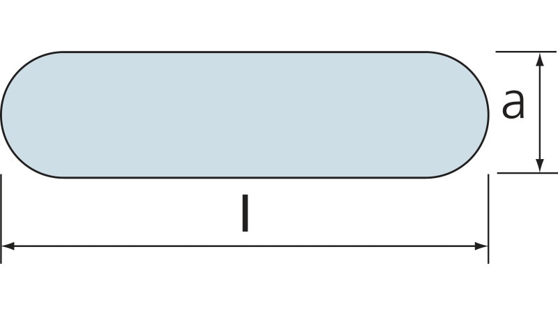 Punzón con filo guiado completo (para agujeros oblongos) Produktbild cad_picture_isometric L