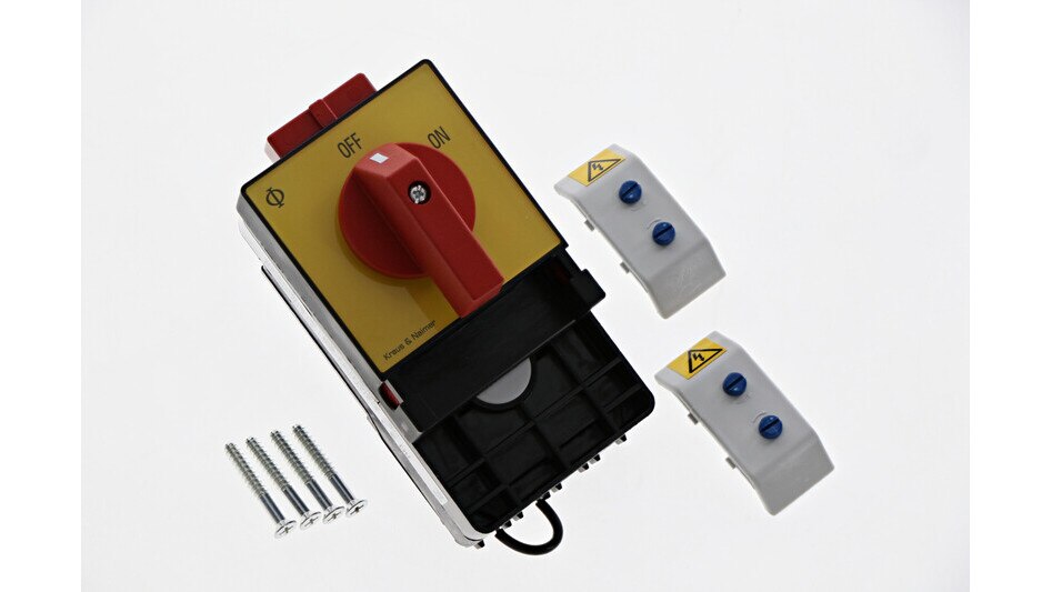 Emergency stop relay 3pol. 40A product photo product_unpacked_80degrees L