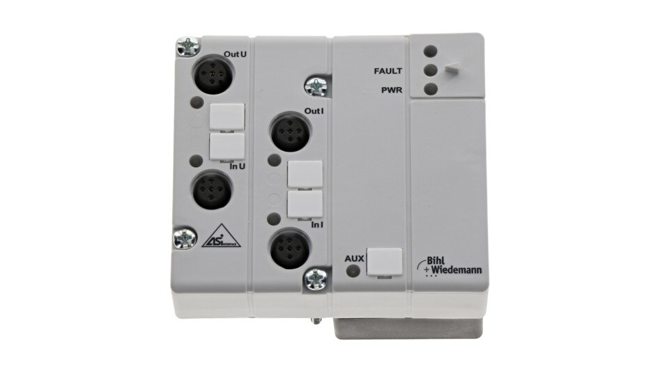 Analogmodul AS-Interface 1E/1A  V/mA aux Produktbild product_unpacked_80degrees L