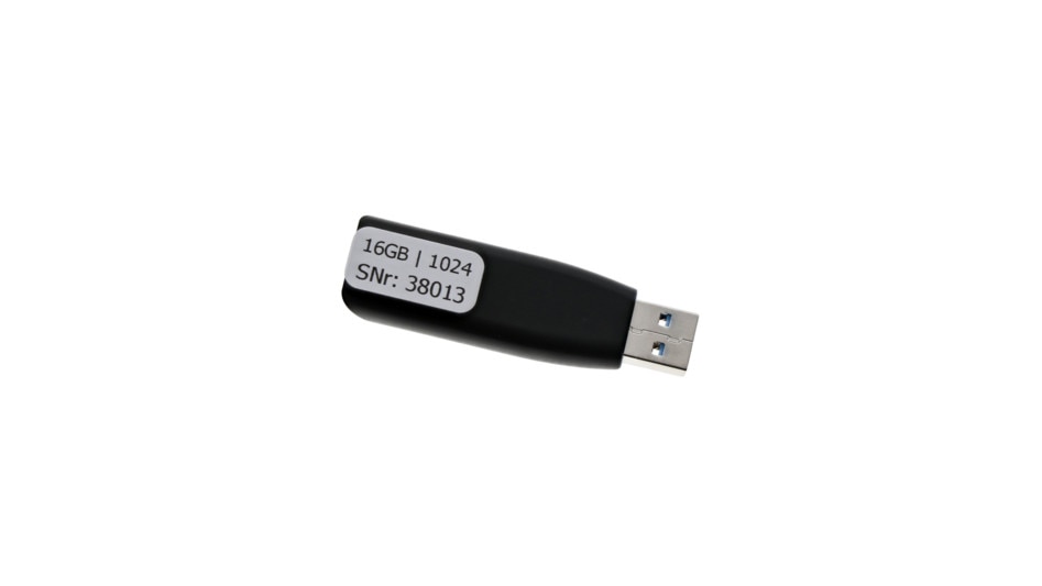 USB-Stick 16GB USB 3.0 Produktbild product_unpacked_80degrees L