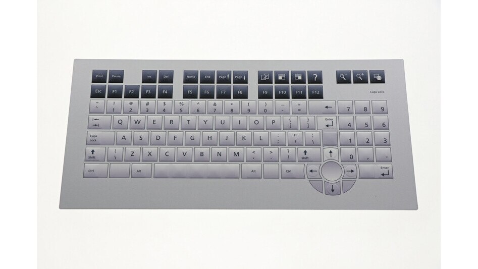 Keyboard ASCI with USB-Anschluss product photo product_unpacked_80degrees L