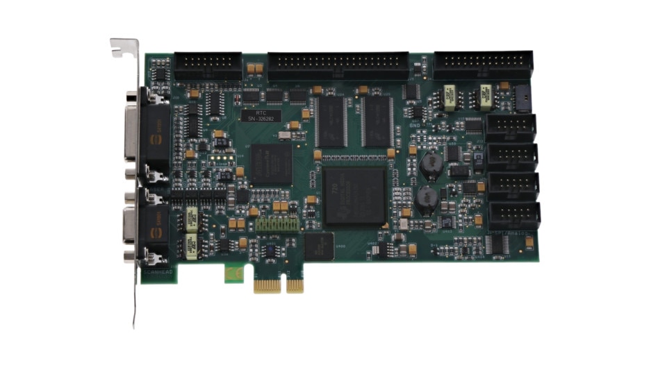 Ansteuerkarte RTC5 PCIe (half-size, 8x) Produktbild product_unpacked_80degrees L
