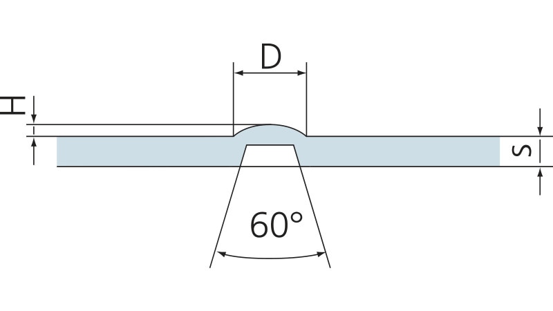 Schweissbuckelstempel (nach oben) Produktbild cad_picture_isometric L