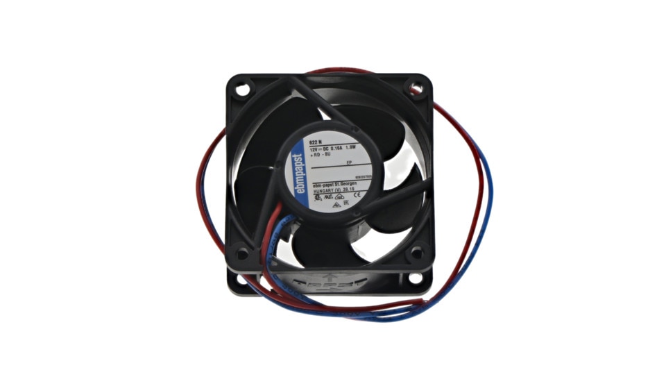 Axial fan 12VDC Type 622N/12VDC product photo product_unpacked_80degrees L