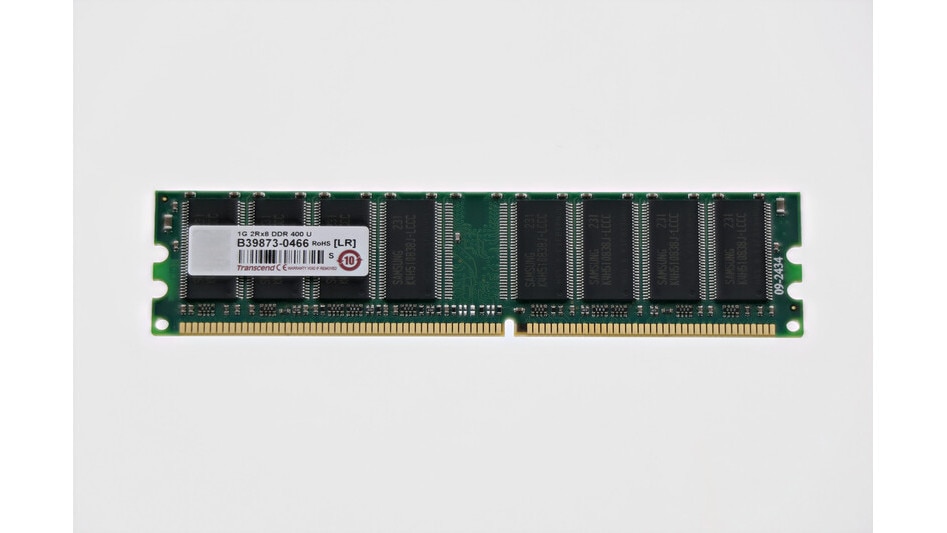 Speicher 1 GB DDR1 RAM Produktbild product_unpacked_80degrees L