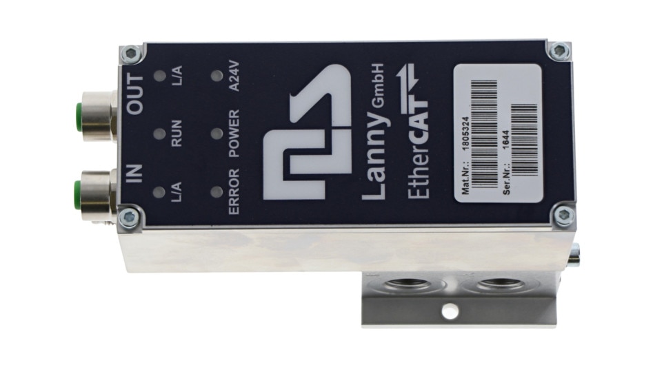 Adjusting valve EtherCAT 25 bar Produktbild product_unpacked_80degrees L